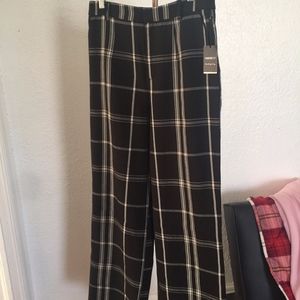Plaid Ankle Pants